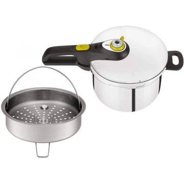 TEFAL P2530738 Secure 5 Kukta 6.0 L 22 cm rozsdamentes acél