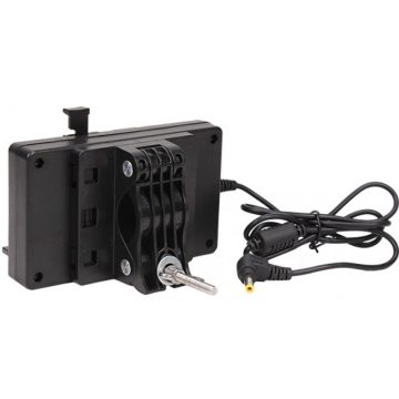 NANLITE BT-BA-V V-Mount Akku adapter állvány pánttal