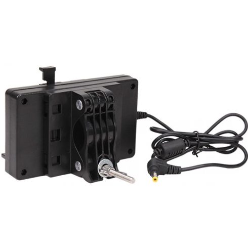 NANLITE BT-BA-V V-Mount Akku adapter állvány pánttal
