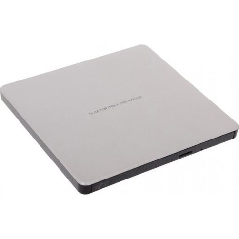 LG GP60NS60 Ultra-Slim Portable DVD Burner and Drive with M-DISC Support ezüst