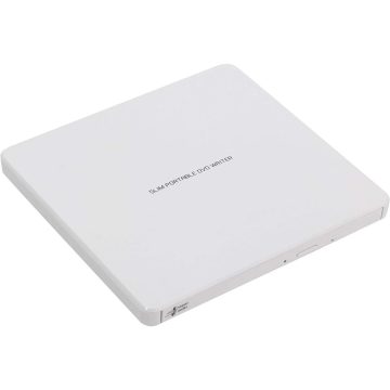   LG GP60NW60 Ultra-Slim Portable DVD Burner and Drive with M-DISC Support fehér