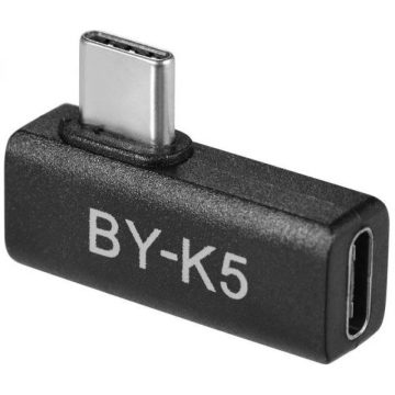 BOYA BY-K5 Type-C fekete
