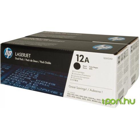 HP Q2612AD TWIN PACK EREDETI