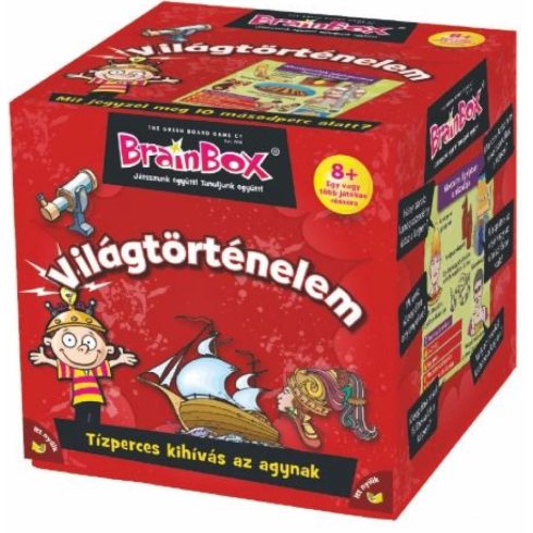 BRAINBOX Világtörténelem társasjáték