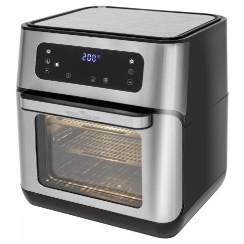 PROFICOOK PC-FR 1200 H Forrólevegős sütő 1500W 11L rozsdamentes acél