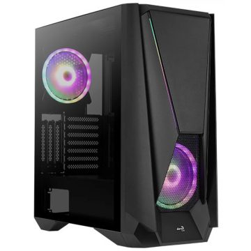 AEROCOOL Visor fekete
