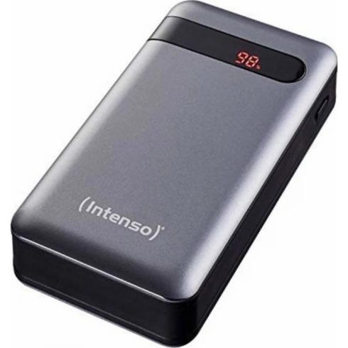 INTENSO Powerbank PD20000 USB+USB-C szürke