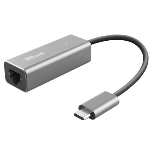 TRUST 23771 USB 3.1 Type C UTP Átalakító 10cm 1Gbps fekete