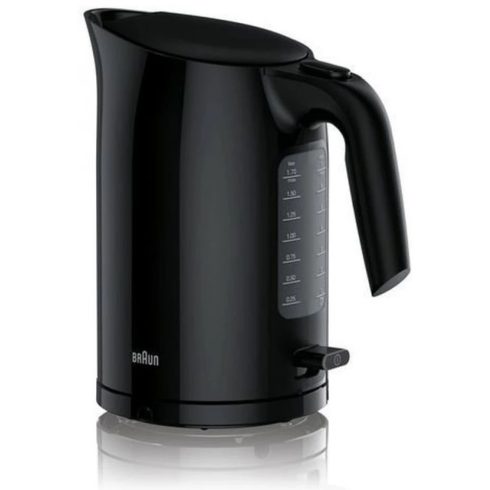 BRAUN PurEase WK 3100 vízforraló 2200W 1.7L Fekete