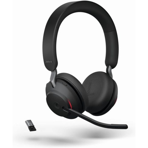 JABRA Evolve2 65 MS USB-A fekete