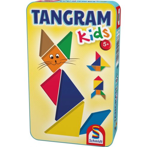 SCHMIDTSPIELE Tangram Kids - Fémdobozban