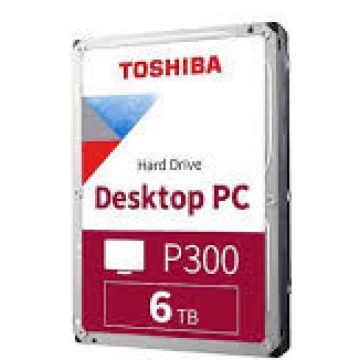 TOSHIBA P300 6TB 3.5" 5400rpm 128MB SATA HDWD260UZSVA