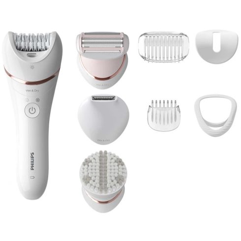 PHILIPS BRE735/00 Series 8000 Nedves és száraz epilátor 8 tartozékkal