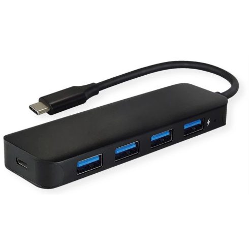 ROLINE USB 3.2 Gen 1 Hub 4 Ports Type C Connection Cable