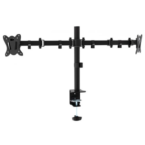 OMEGA OUPC024D asztalhoz rögzíthető 2 karú monitor tartó 13"-27