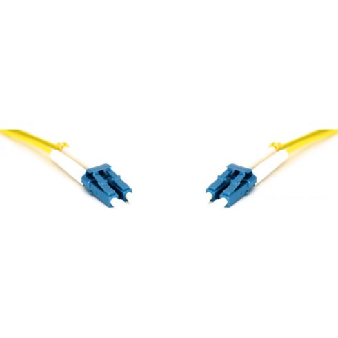 MIKROTIK Fiber Optic LC/UPC Összekötő Sárga 5m FPC-LCU-LCU-SM-5M-D