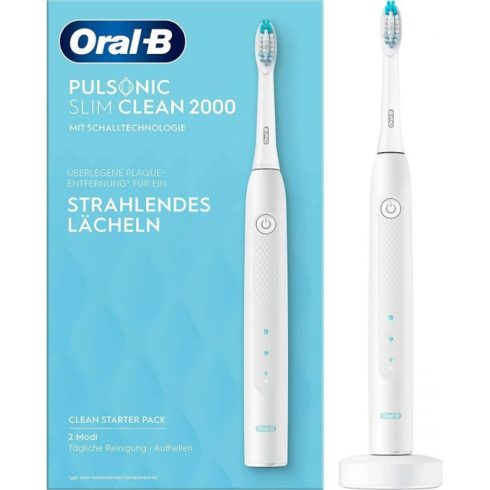 ORAL-B Pulsonic Slim Clean 2000 elektromos fogkefe fehér