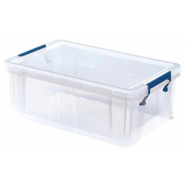   FELLOWES Műanyag tároló doboz átlátszó 10 liter ProStore