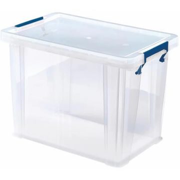   FELLOWES Műanyag tároló doboz átlátszó 18.5 liter ProStore