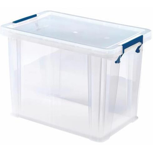 FELLOWES Műanyag tároló doboz átlátszó 18.5 liter ProStore