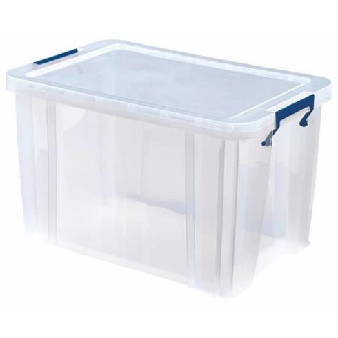 FELLOWES Műanyag tároló doboz átlátszó 26 liter ProStore
