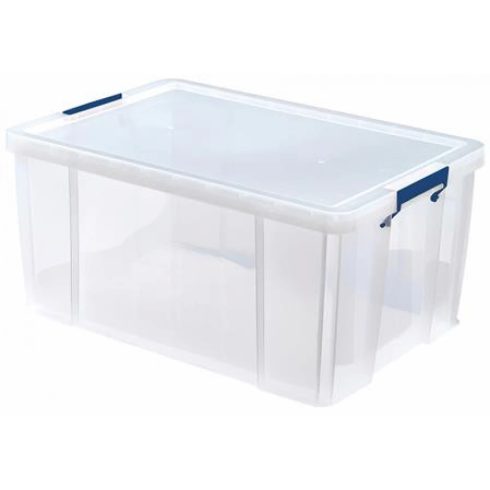 FELLOWES Műanyag tároló doboz átlátszó 70 liter ProStore