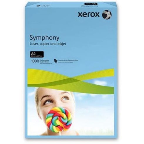 XEROX A4/160 g Symphony másolópapír intenzív kék