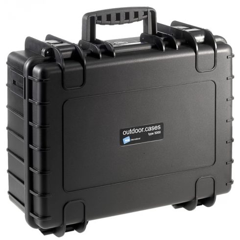 B-AND-W 5000/B/SI koffer fekete