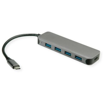 VALUELINE USB 3.2 Gen 1 Hub 4 Ports Type C Connection Cable