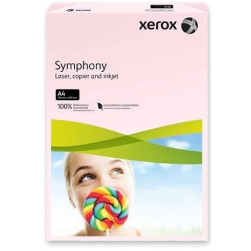 XEROX A4/80 g Symphony másolópapír pasztel rózsaszín