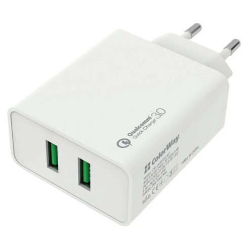 COLORWAY AC Charger 2USB Quick Charge 3.0 (36W)