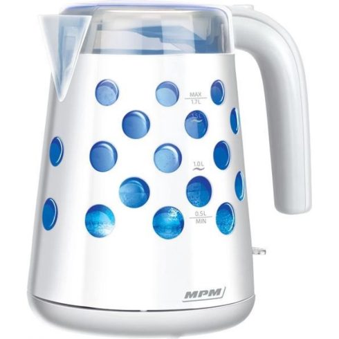MPM MCZ-86 vízforraló 2200 W 1.7 L fehér