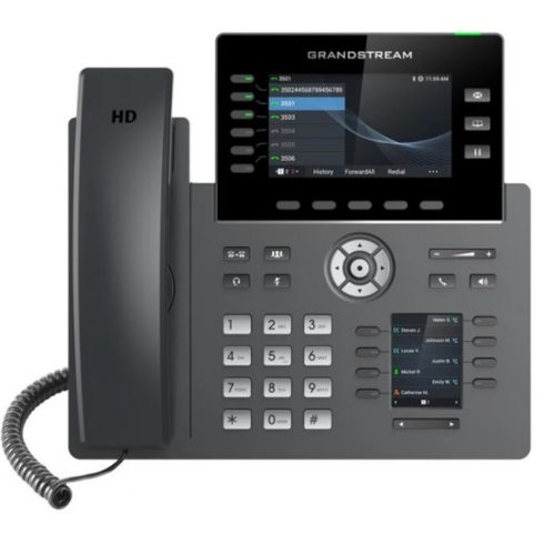 GRANDSTREAM GRP2616 VoIP telefon fekete