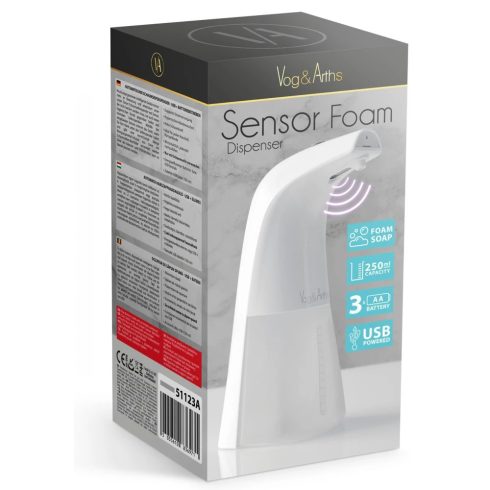 Vog&Arths Automata habszappanadagoló 250 ml álló vagy fali fehér