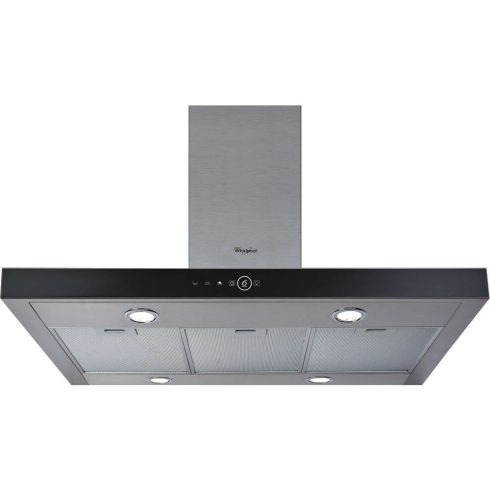 WHIRLPOOL AKR 504 IX Páraelszívó mennyezetre szerelhető SZIGET ezüst / fekete
