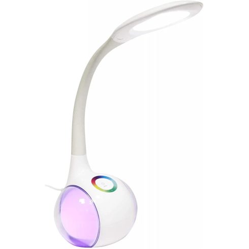 PLATINET PDL20 Asztali lámpa RGB LED + éjjeli lámpa fehér