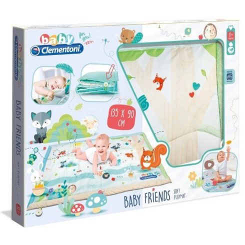 CLEMENTONI Baby Friends játszószőnyeg