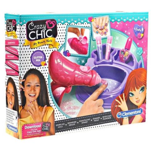 CLEMENTONI Crazy Chic Csillogó körmök szett