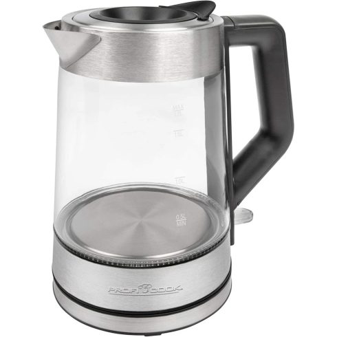PROFICOOK PC-WKS 1190 G 1850-2200 W 1.7L Vízforraló ezüst / áttetsző