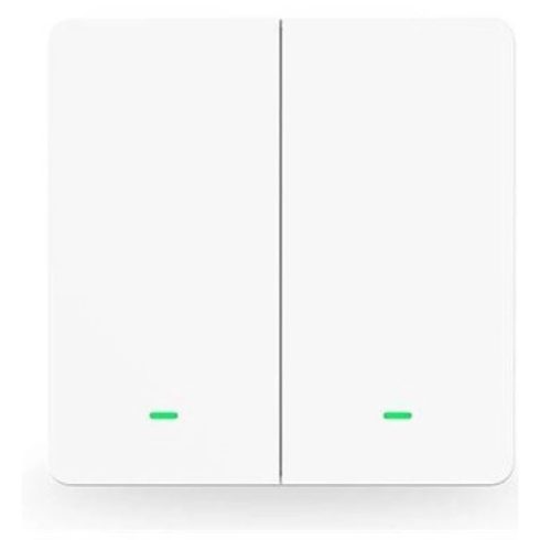 GOSUND SW9 kétbillentyűs fali kapcsoló 230V max. 10A esztétikus kialakítás Wi-Fi ütemezés/távoli- és hangvezérlés