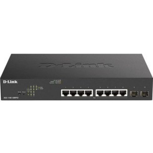 D-LINK DGS-1100-10MPV2 Smart Managed 10-Port Gigabit PoE+ Switch V2