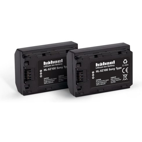 HAHNEL HL-XZ100 Twin Pack Sony NP-FZ100 2000mAh