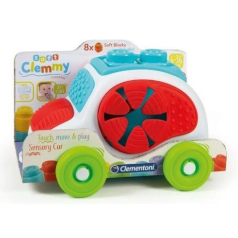 CLEMENTONI Clemmy Kockagyűjtő gyűjtő kocsi