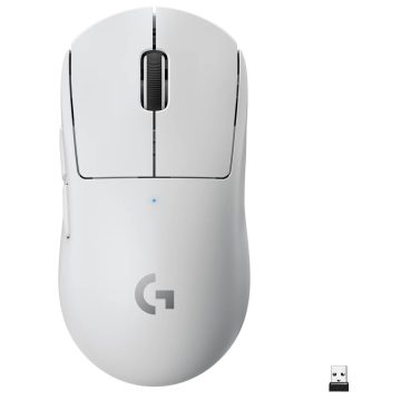   LOGITECH Pro X Superlight Vezeték nélküli gaming egér - Fehér
