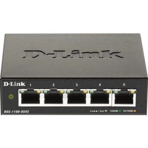 D-LINK DGS-1100-05V2/E Gigabit Smart Managed Switch