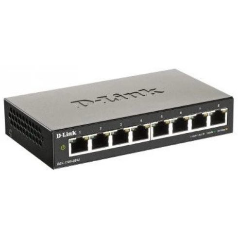 D-LINK DGS-1100-08V2/E Gigabit Smart Managed Switch