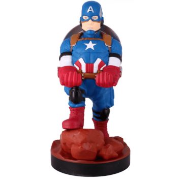   EXQUISITE GAMING Telefon-Kontroller tartó-töltő figura Amerika kapitány