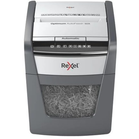 REXEL Optimum AutoFeed+ 50X Iratmegsemmisítő konfetti 50 lap
