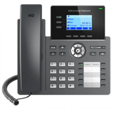GRANDSTREAM GRP 2604P IP PoE Telefon szürke