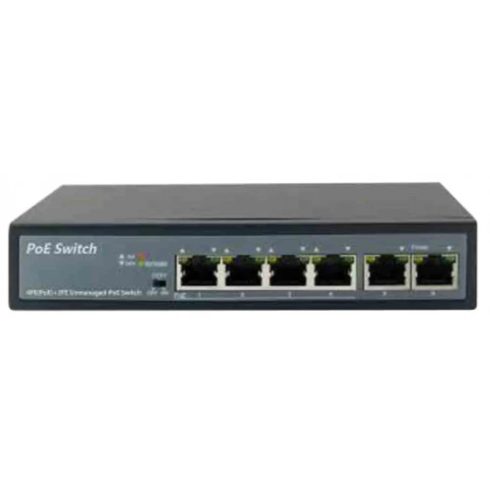 FUTURA DIGITAL PoE-4P/2 Uplink + 4 PoE portos switch